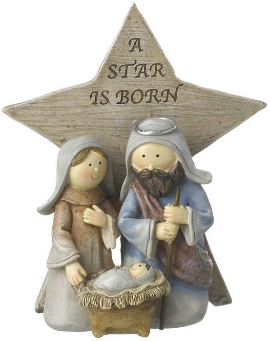 Polyresin Nativity Star 11.5cm Mr Gooses Emporium